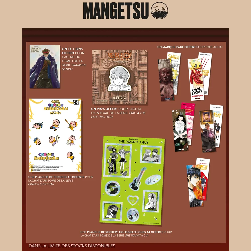 Evenement : Japan Expo 2025 : Goodies Mangetsu