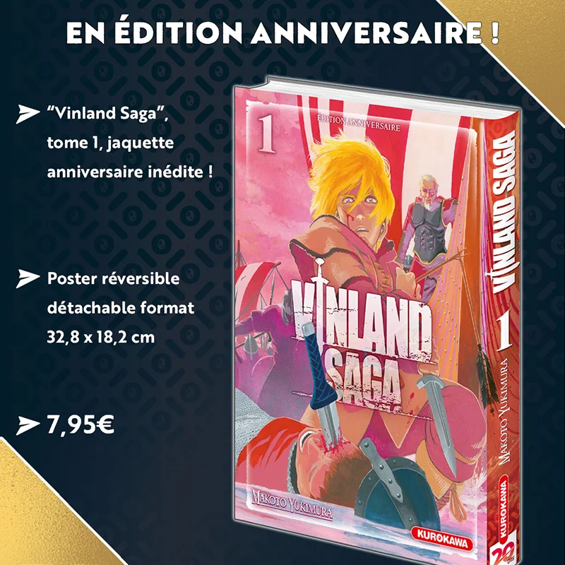 Evenement : Vinland Saga T.1 : Edition anniversaire