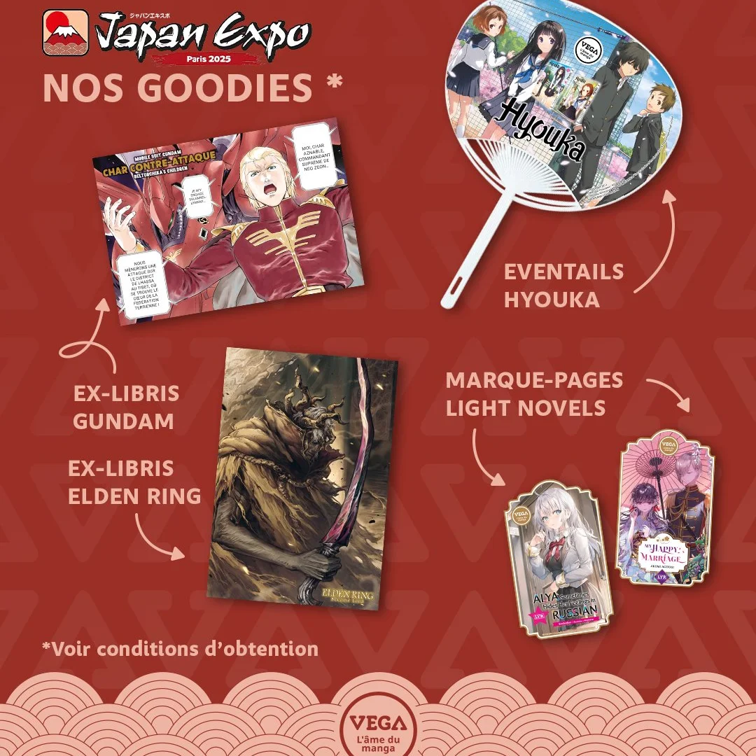 Evenement : Japan Expo 2025 : Goodies VEGA