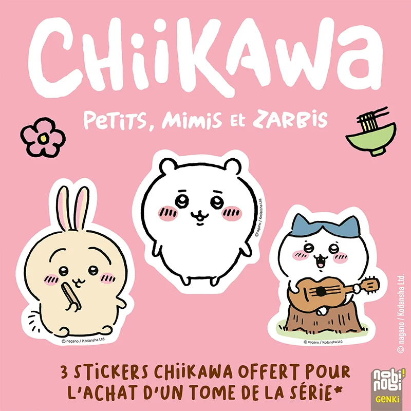 Evenement : Chiikawa T.1 : Des stickers offerts