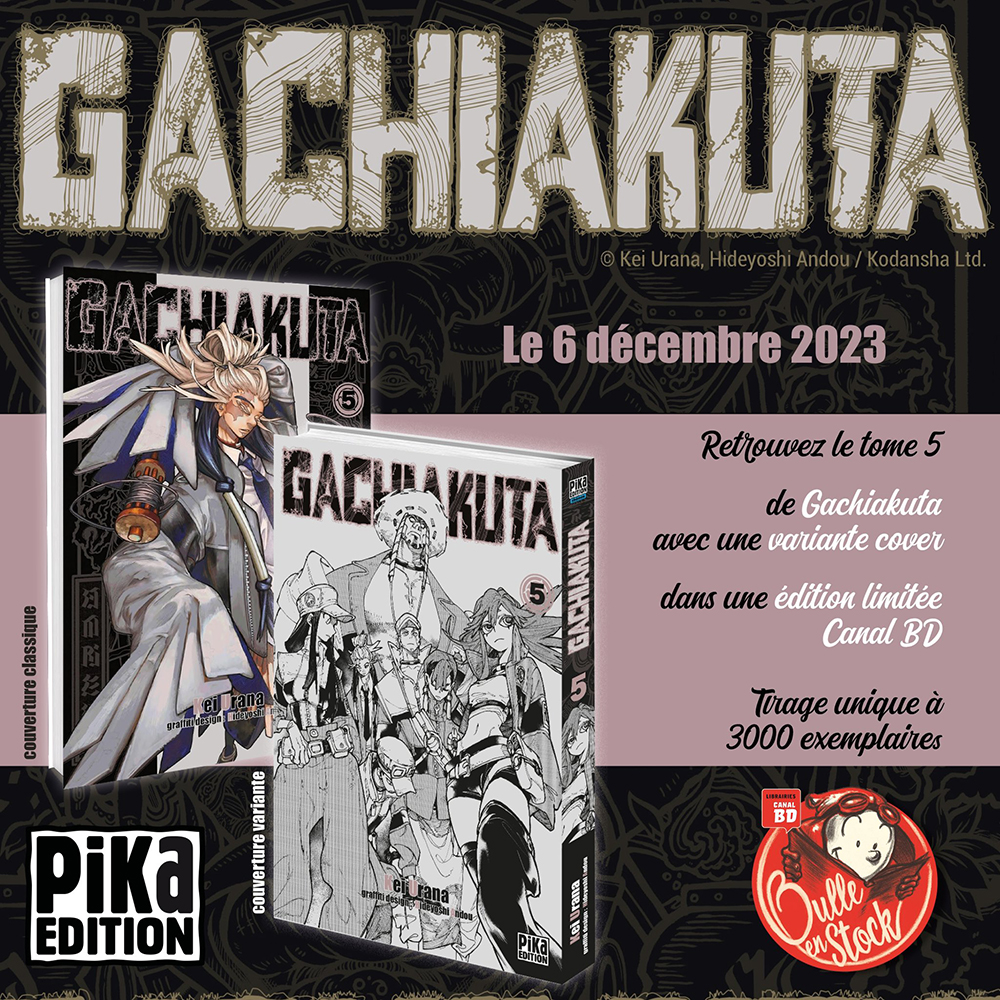 Evenement : Gachiakuta T.5 : Une couverture alternative chez Canal BD