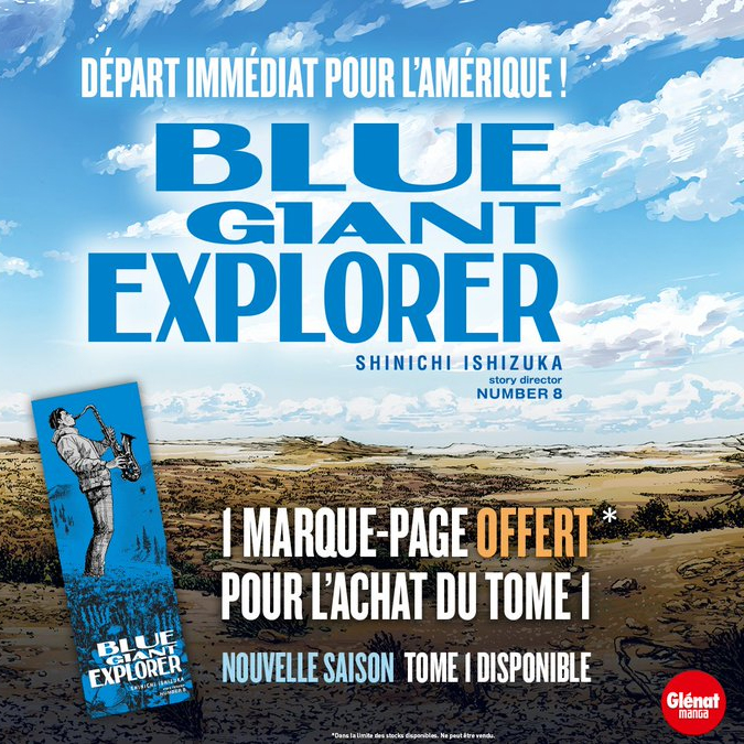 Evenement : Blue Giant Explorer T.1 : Un marque-page offert