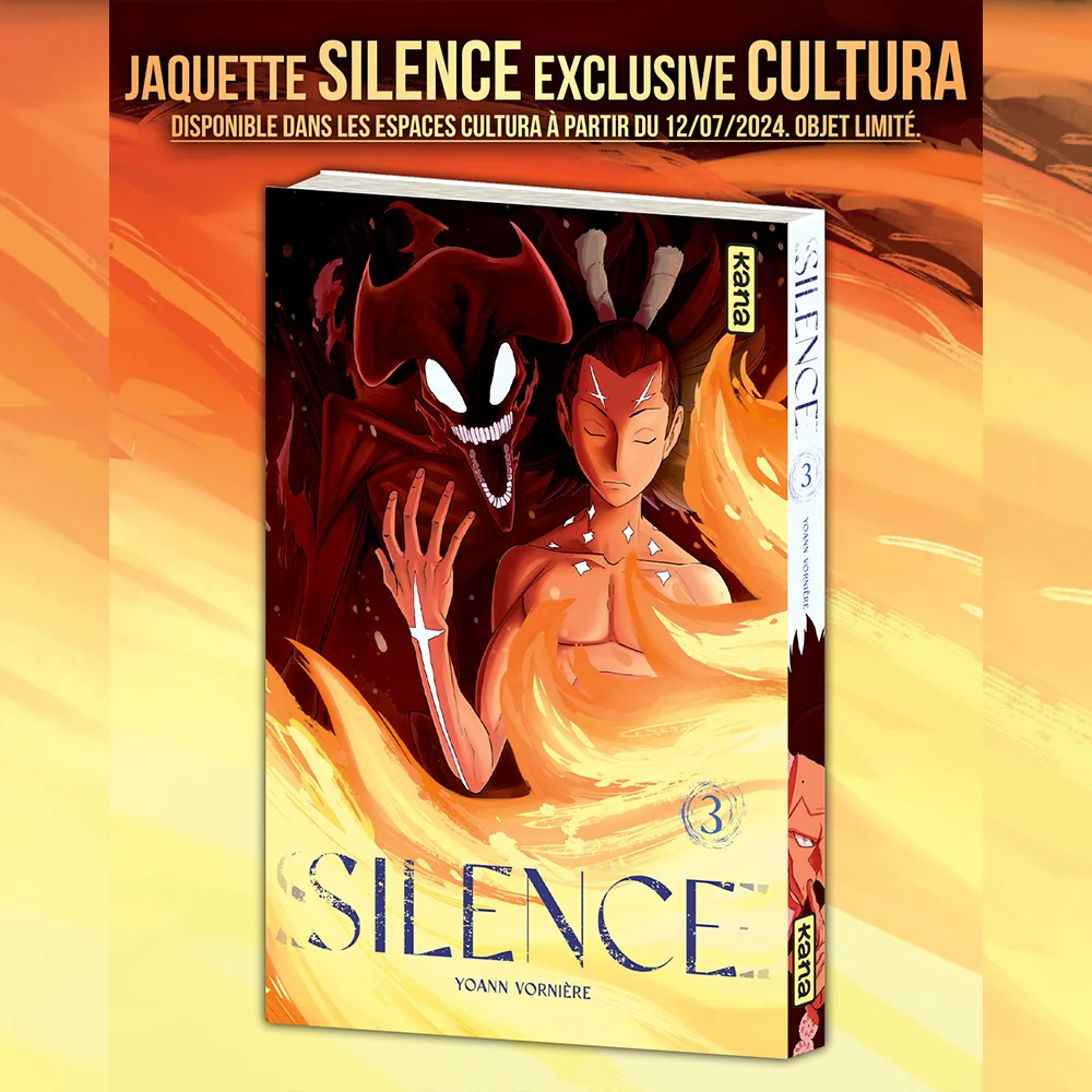 Evenement : Silence T.3 : Une jaquette alternative Cultura
