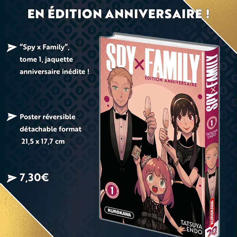 Evenement : Spy x Family T.1 : Edition anniversaire