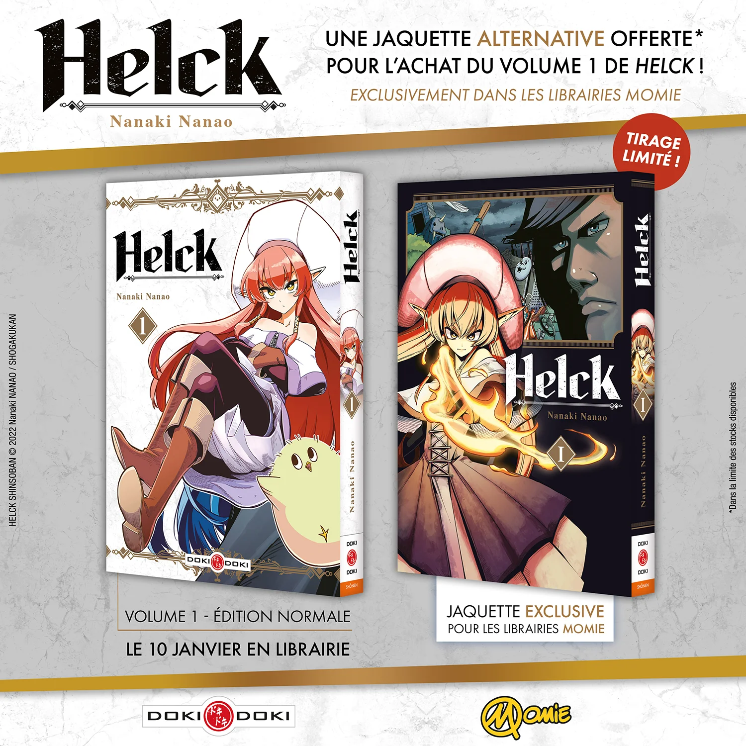 Evenement : Helck T.1 : Une jaquette alternative offerte