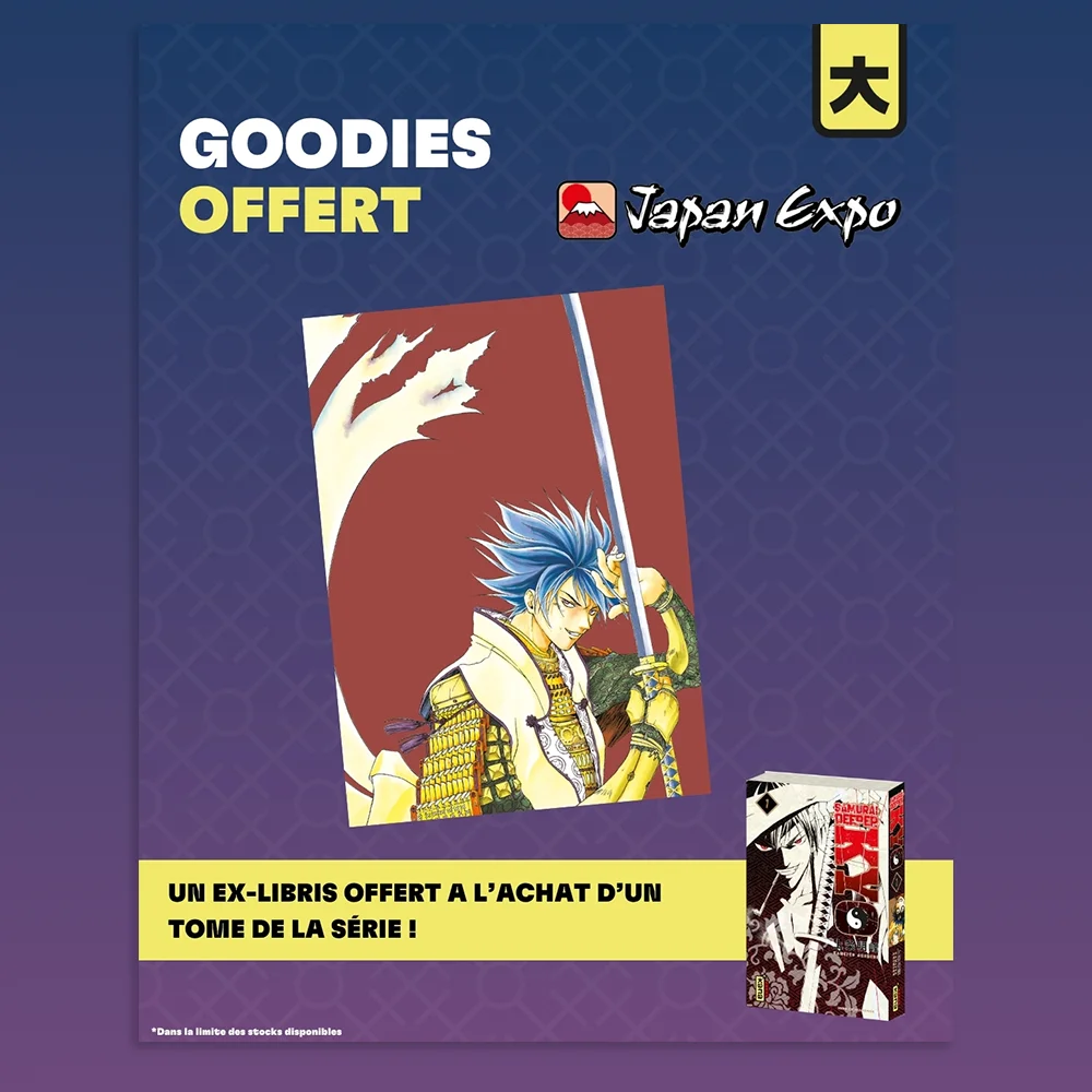 Evenement : Japan Expo 2025 : Goodies Kana - Samurai Deeper Kyo