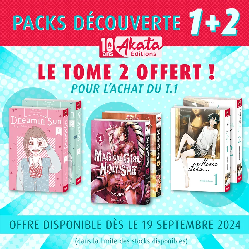 Evenement : Akata - 10 ans : Des packs découverte 1+2