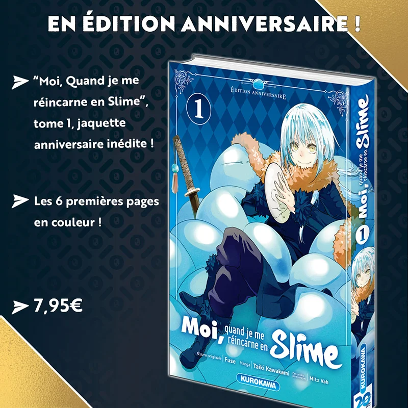 Evenement : Moi, quand je me réincarne en Slime T.1 : Edition anniversaire