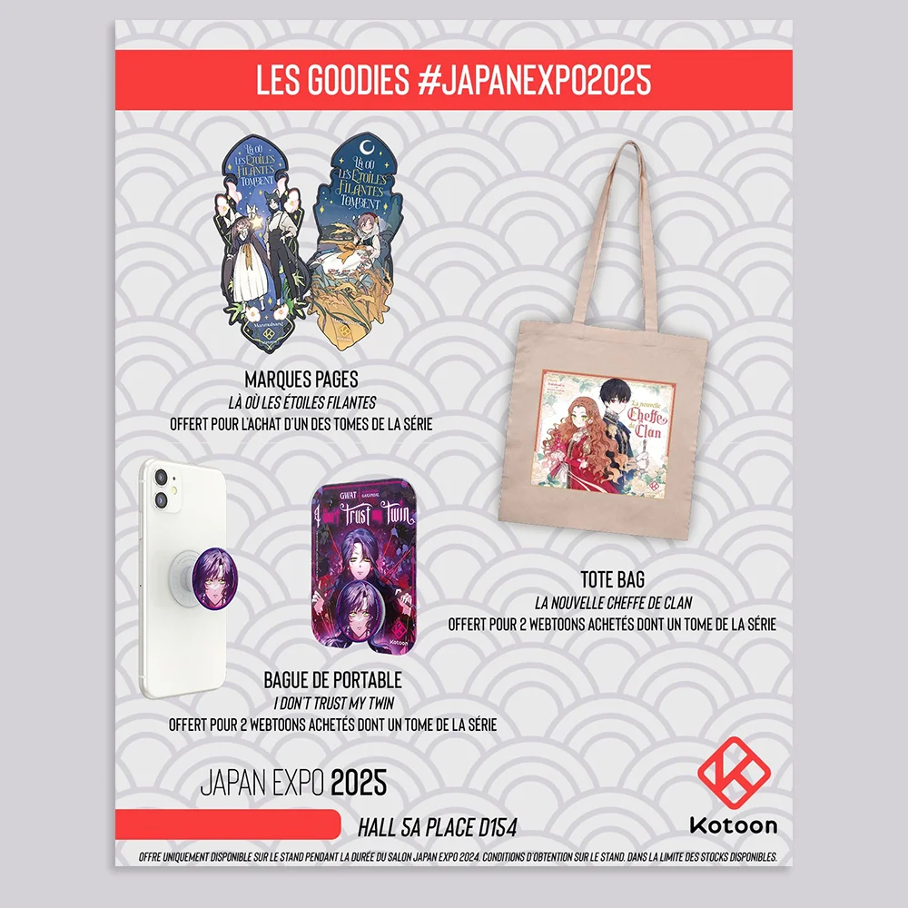 Evenement : Japan Expo 2025 : Goodies Kotoon