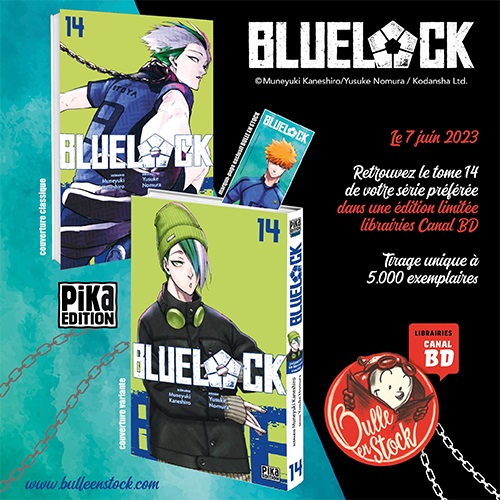 Evenement : Une couverture Bulle en Stock - Blue Lock 14
