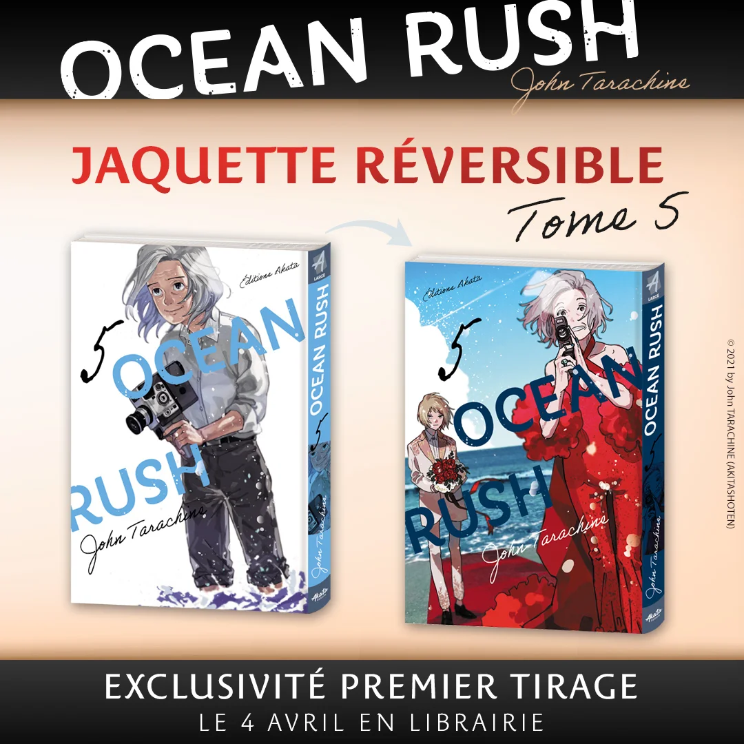 Evenement : Ocean Rush T.5 : Jaquette réversible limitée