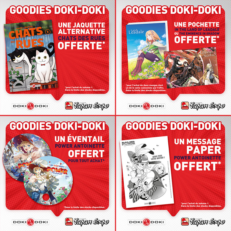Evenement : Japan Expo : Les goodies de Doki Doki #1