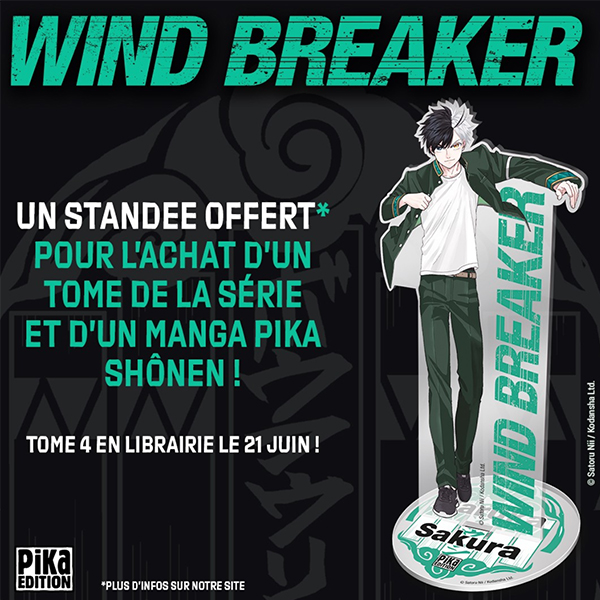Evenement : Wind Breaker : Un standee offert