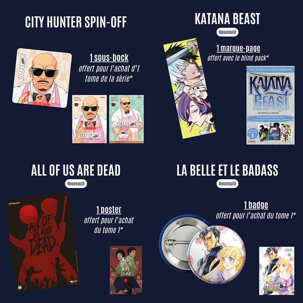 Evenement : Japan Expo 2025 : Goodies Panini
