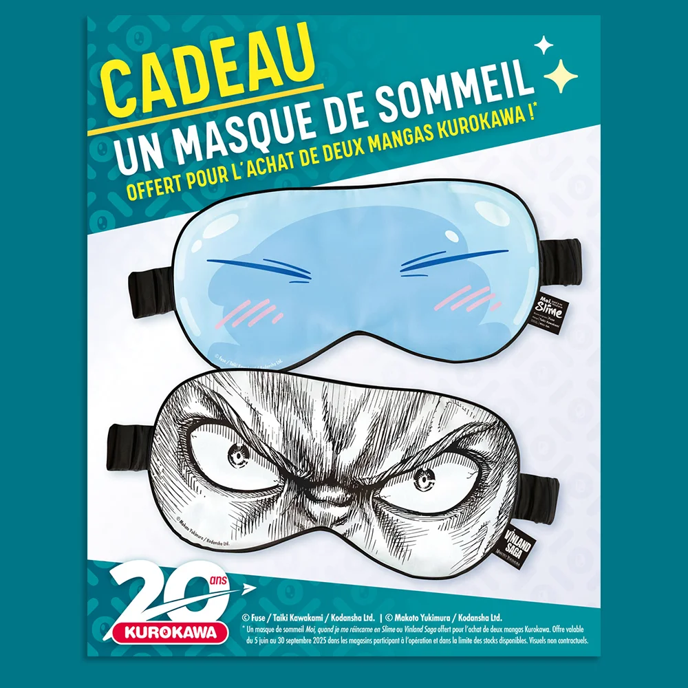 Evenement : Kurokawa : Des masques de sommeil offerts