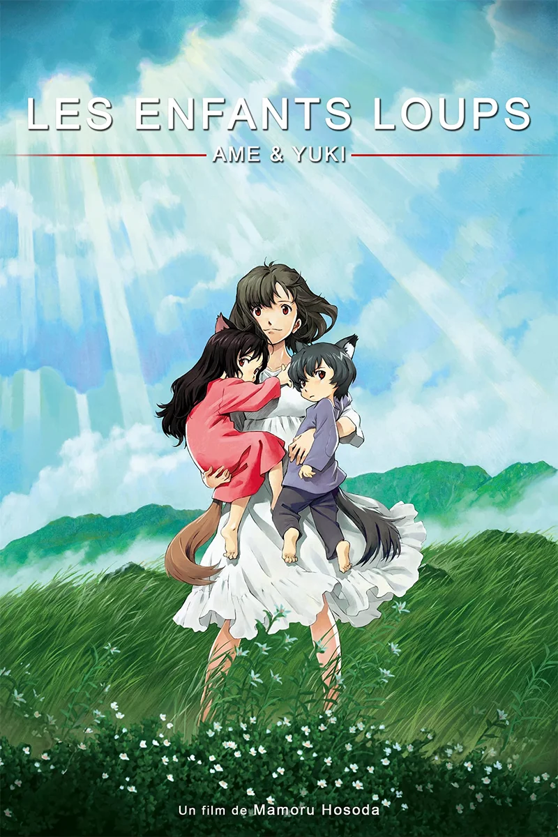 anime : Les Enfants Loups, Ame & Yuki